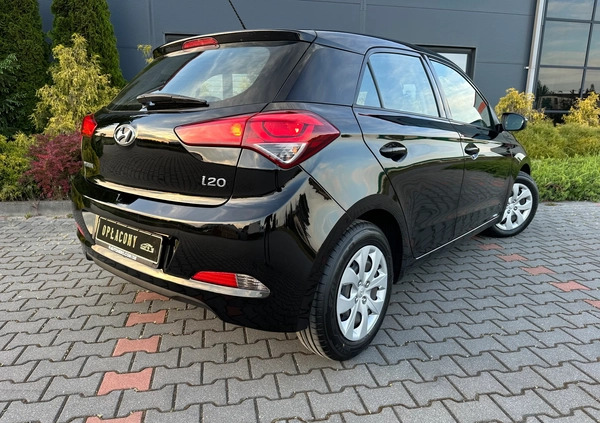 Hyundai i20 cena 32999 przebieg: 138193, rok produkcji 2017 z Warka małe 704